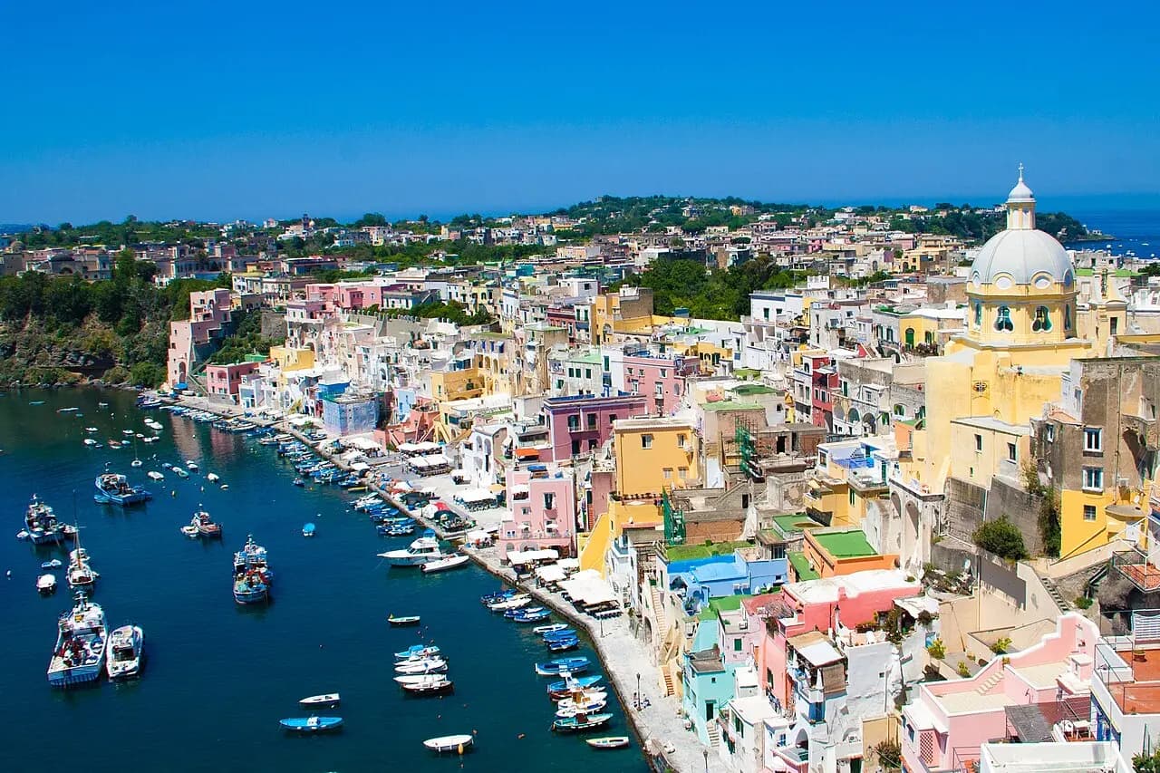 Procida - Colorful island village